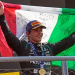 Kimi Antonelli, piloto de Mercedes, en el Gran Premio de Ciudad de México
