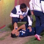 Maximiliano Salas, delantero de Independiente Rivadavia, durante un partido