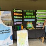 Stand informativo de la Subsecretaría de Medio Ambiente en las VII Jornadas de Geografía