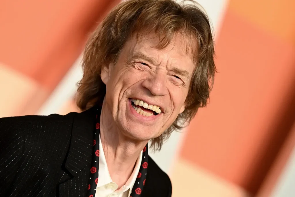 Mick Jagger durante un concierto de los Rolling Stones
