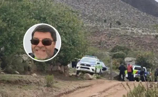 Vista del cerro Ñuñorco en Tafí del Valle, donde se busca a Raúl Moyano