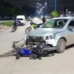 Intersección de avenida San Martín y calle Rivadavia en Ranchillos, lugar del accidente