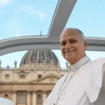 El Papa León XIV durante un anuncio en sus redes sociales