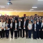 Profesionales de la salud durante la primera Jornada Provincial de Pediatría Interdisciplinaria de Enfermería en Banda del Río Salí