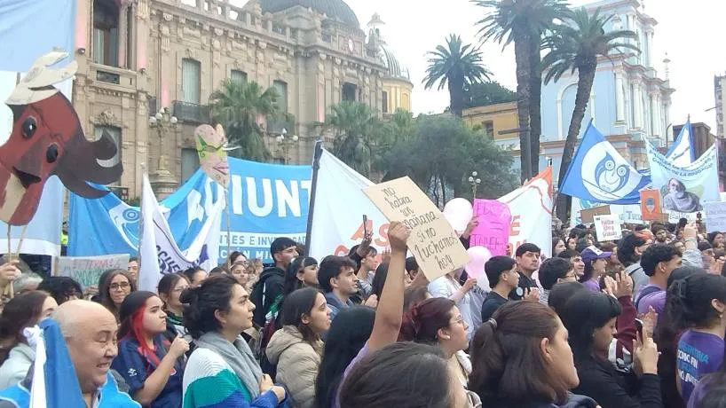 Marcha Universitaria en Tucumán