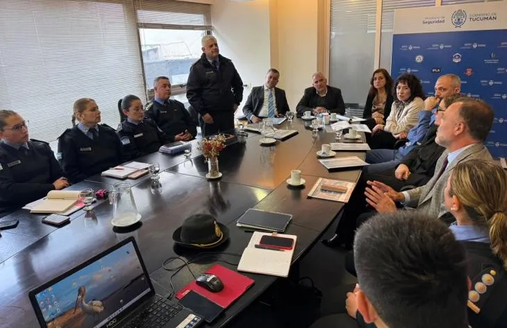 Reunión entre autoridades del Servicio Penitenciario y jueces de Ejecución en la Secretaría de Seguridad