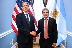 Scott Bessent, secretario del Tesoro de Estados Unidos, en una entrevista