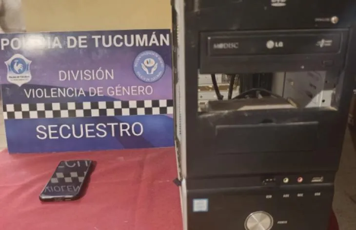 Fachada de la vivienda allanada en Mendoza 1400, donde se secuestraron dispositivos relacionados con la causa.
