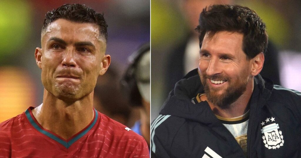 Lionel Messi y Cristiano Ronaldo