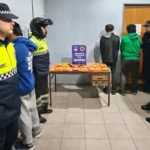 Móvil policial en operativo en Concepción