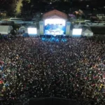 Vista de la ciudad de San Miguel de Tucumán durante un fin de semana largo con alta ocupación turística