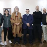 Reunión entre el ministro de Salud Pública de Tucumán, Luis Medina Ruiz, y especialistas en neurodesarrollo infantil